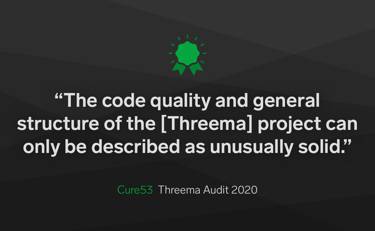 New Audit Confirms Threema’s Security Once Again