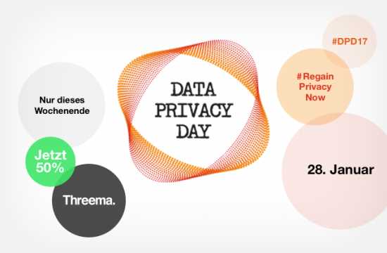 Data Privacy Day – Threema zum halben Preis