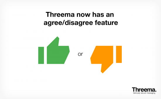 Version 2.6 for Android: Unique agree/disagree feature and more