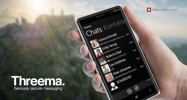 Threema, ab 27. Nov. für Windows Phone verfügbar