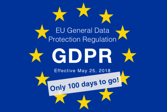 In 100 days, the EU General Data Protection Regulation will become effective