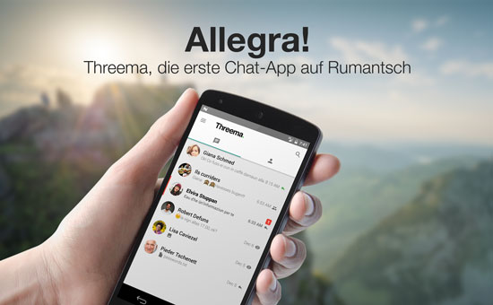 Threema führt praktische Zitat-Funktion unter iOS ein und unterstützt als erste Chat-App Rätoromanisch