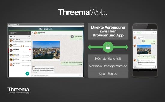 Threema Web. Der Web-Client für Threema ist da